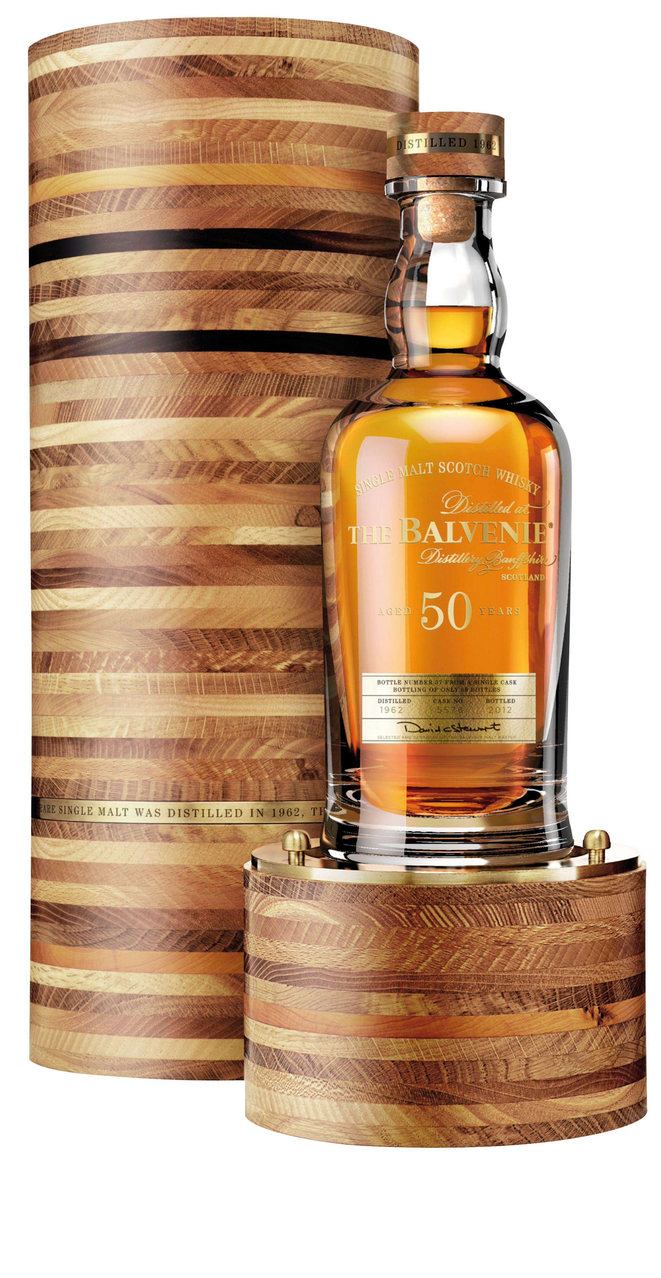 Виски шотландский «Balvenie 50 years old» в подарочной упаковке