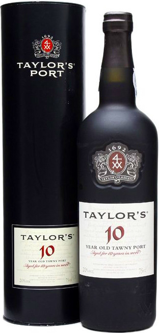 Портвейн сладкий «Taylor s 10-Year Old Tawny» в подарочной упаковке