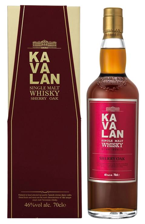 Виски «Kavalan Sherry Oak» в подарочной упаковке