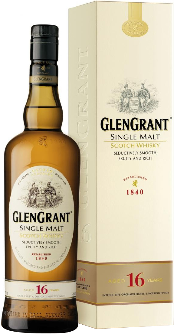 Виски шотландский «Glen Grant 16 yo» в подарочной коробке