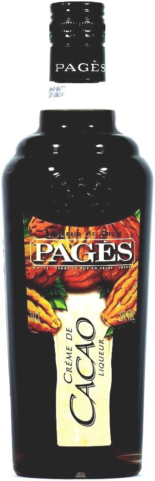 Ликер «Pages Creme de Cacao»