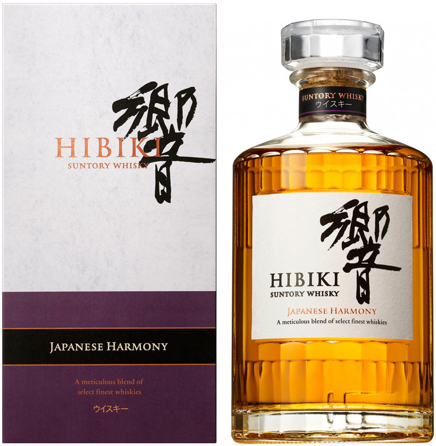 Виски «Hibiki Japanese Harmony» в подарочной упаковке
